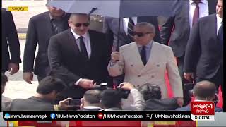 LIVE: Azerbaijan President Reached Pakistan | Grand Welcome | Security High Alert | HUM News