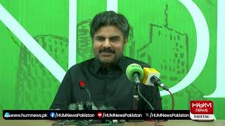 🔴LIVE | Nasir Hussain Shah Media Talk | Hum News