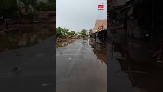After rain in Gojra, water accumulates in places