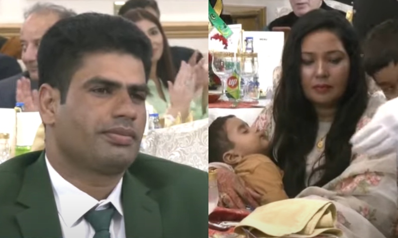 یہ ہمت ہارتے تو کہتی تھی والدین اور بیگم کی دعائیں ساتھ ہیں، اہلیہ ارشد ندیم ارشد ندیم