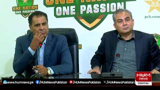 LIVE | Chairman PCB Mohsin Naqvi Important Media Talk | HUM News