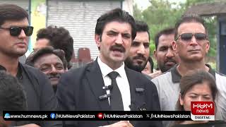 LIVE : Sher Afzal Marwat Important Media Talk | Hum News