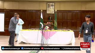LIVE: Mayor Karachi Important Media Talk | HUM News