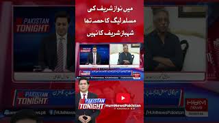 I was a part of Nawaz Sharif's Muslim League, not Shahbaz Sharif's, Muhammad Zubair