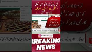 Breaking News: PTI ceases to exist in the National Assembly in new party position