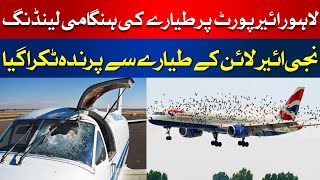 Bird Hit the Plane During Take-off on Lahore Airport | Breaking News