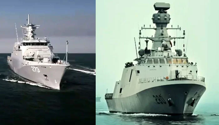 پاک بحریہ کے بیڑے میں 2 نئے جنگی بحری جہازوں کی باقاعدہ شمولیت