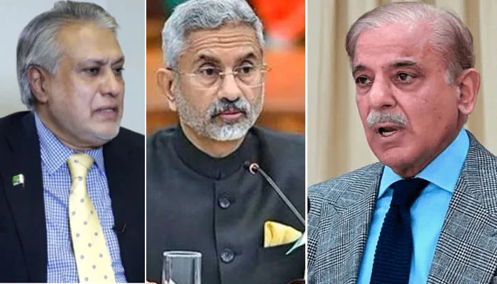 شہباز شریف ، جے شنکر اور اسحاق ڈار کے درمیان مذاکرات کا کرکٹ سے آغاز شہباز شریف