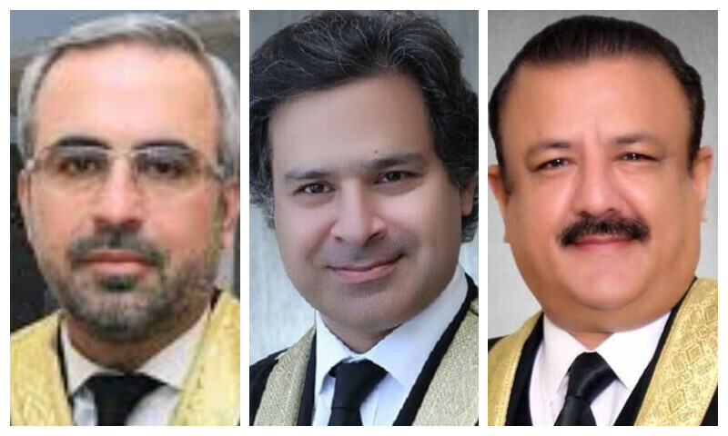 اسلام آباد ہائیکورٹ کے جسٹس گل حسن اورنگزیب ، جسٹس طارق اور جسٹس ارباب طاہر کی کاز لسٹ منسوخ اسلام آباد ہائیکورٹ