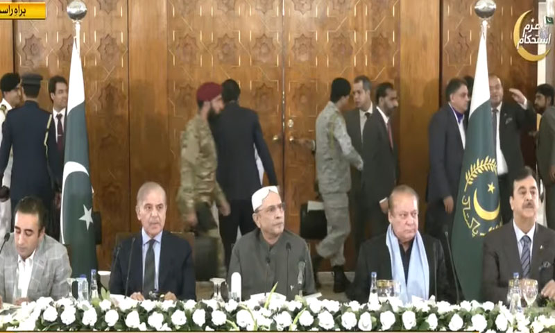 فلسطینی عوام کے ساتھ کھڑے ہیں، غزہ میں جنگ بندی کرائی جائے، اے پی سی اعلامیہ