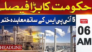 Government Announces Termination of Contract with 5 IPPS | Headline 6AM