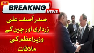 President Asif Ali Zardari Meetup With China PM | Hum News