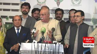 Live: Mehmood khan achakzai and gohar khan media talk