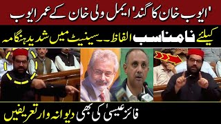 Aimal Wali Khan Passed Inappropriate Statement in Senate | Qazi Faez Isa | Hum News