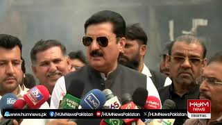 LIVE: Faisal Kareem Kundi Important Media Talk | Hum News