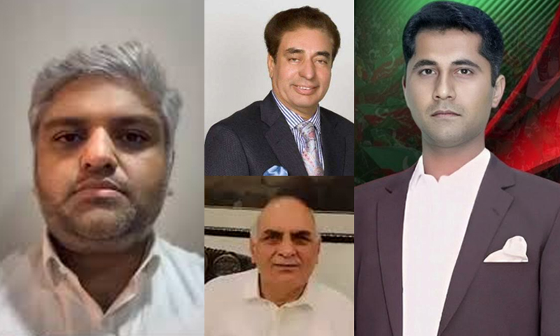 زین قریشی، اسلم گھمن، مقداد علی خان اور ریاض فتیانہ کو شوکاز نوٹس جاری