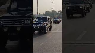 PTI Protest – Rawalpindi Flag March