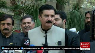 🔴LIVE: Governor KP Important Media Talk | Hum News