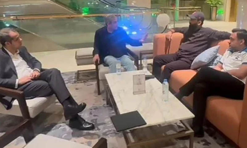 چیئرمین پی سی بی سےمتحدہ عرب امارات کے کرکٹ بورڈ ہیڈ کی ملاقات ملاقات