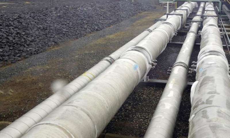 گیس پائپ لائن