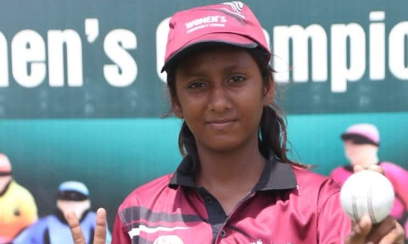 سکیورٹی گارڈ کی باصلاحیت بیٹی شہر بانو انٹرنیشنل کرکٹر بن گئی شہر بانو