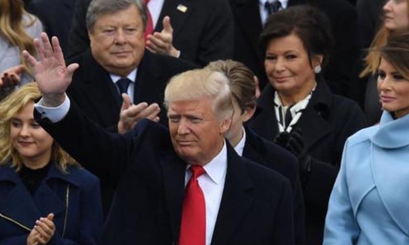 سخت سردی، ٹرمپ کی حلف برداری تقریب کیپٹل ہل منتقلی کی پیشگوئی کیپٹل ہل