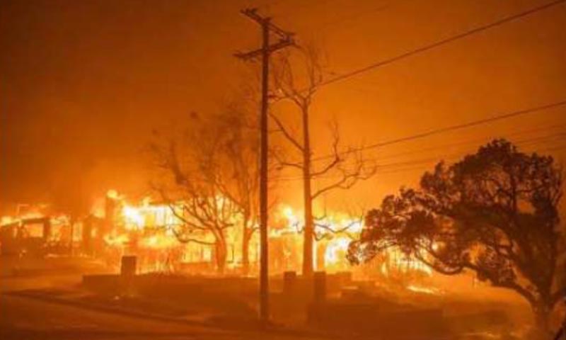 لاس اینجلس آگ