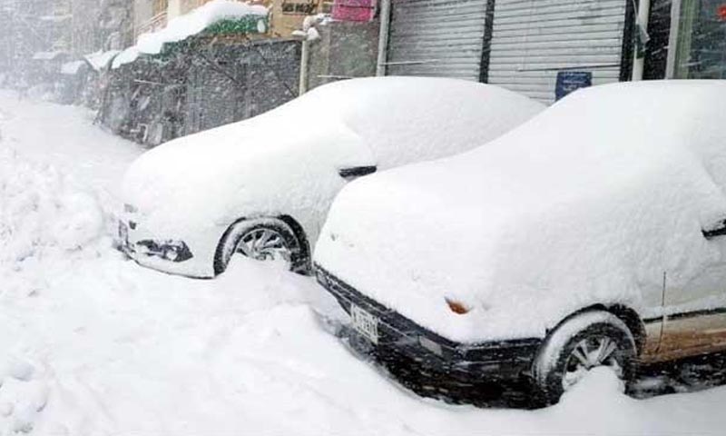 شدید برفباری