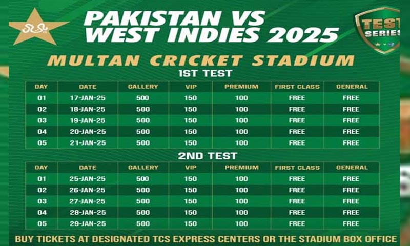 ٹکٹوں کی فروخت