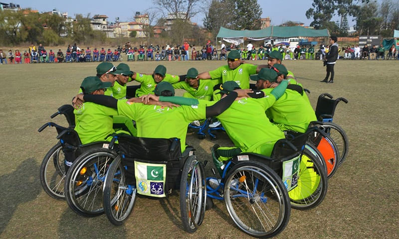 Wheel Chair Cricket Team