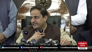 🔴𝗟𝗶𝘃𝗲: Mayor Karachi Murtaza Wahab Media talk | Hum News