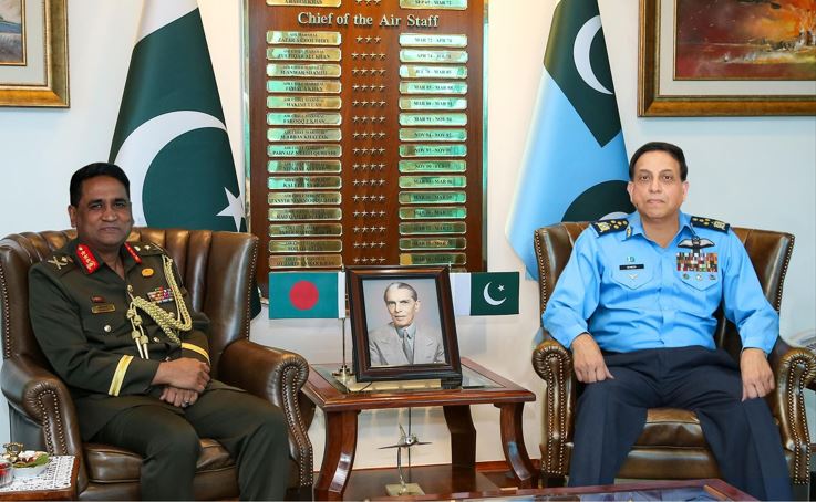 بنگلادیشی افواج کے پی ایس او کی جے ایف17 تھنڈر طیاروں میں دلچسپی