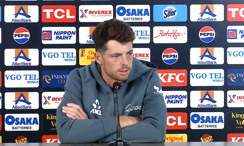 کراچی کی وکٹ بہت فلیٹ،پاکستان نے آخری میچ میں شاندار کھیلا،کیوی کپتان