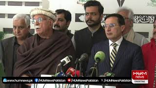 🔴Live: Chairman PTI Barrister Gohar Media Talk | Hum News