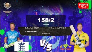 🏆Australia vs England Champions Trophy 2025 | Live Scorecard, Ball-by-Ball Updates & Winning Moments