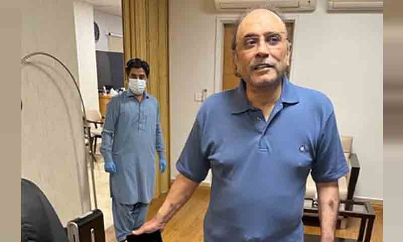 صدر مملکت آصف علی زرداری اسپتال سے ڈسچارج صدر آصف علی زرداری