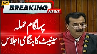 🔴LIVE: Emergency Senate Session After Pahalgam Attack | Pakistan Restrictions on India