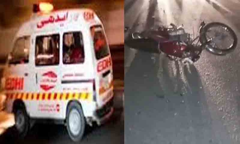 کراچی:دنبہ گوٹھ میں ٹریفک حادثہ، دو بہنیں جاں بحق، باپ اور بچے زخمی دو بہنیں جاں بحق