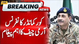COAS chairs Corps Commanders’ Conference | Big Statement from Army Chief General Asim Munir
