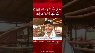 Maweshi Mandi Ke Kharidar Or Beopariyon Ke Leya Khas Sahuliyat | Hum News #humnews #maweshimandi