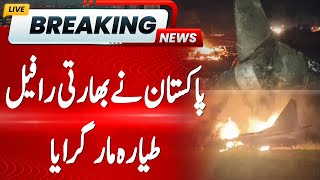 Pakistan Shoots Down Indian Rafale Jet