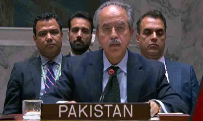 امریکا نے غزہ میں مستقل جنگ بندی کی قرارداد ویٹو کردی، پاکستان کا شدید ردعمل پاکستانی مندوب