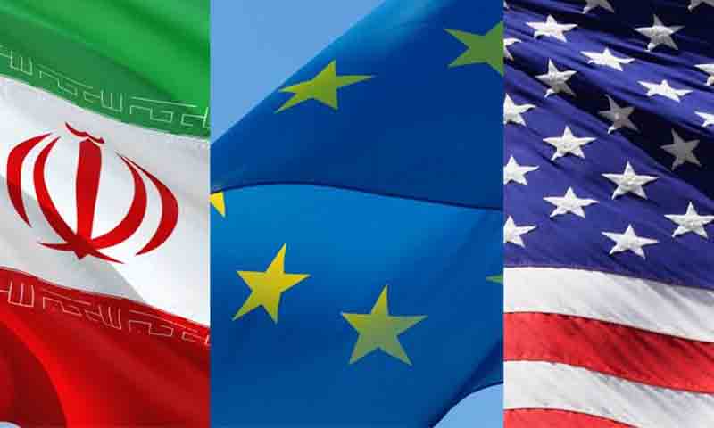 تہران سے رابطے بحال، یورپ اور امریکا بات چیت جاری رکھنے پر متفق رابطے بحال