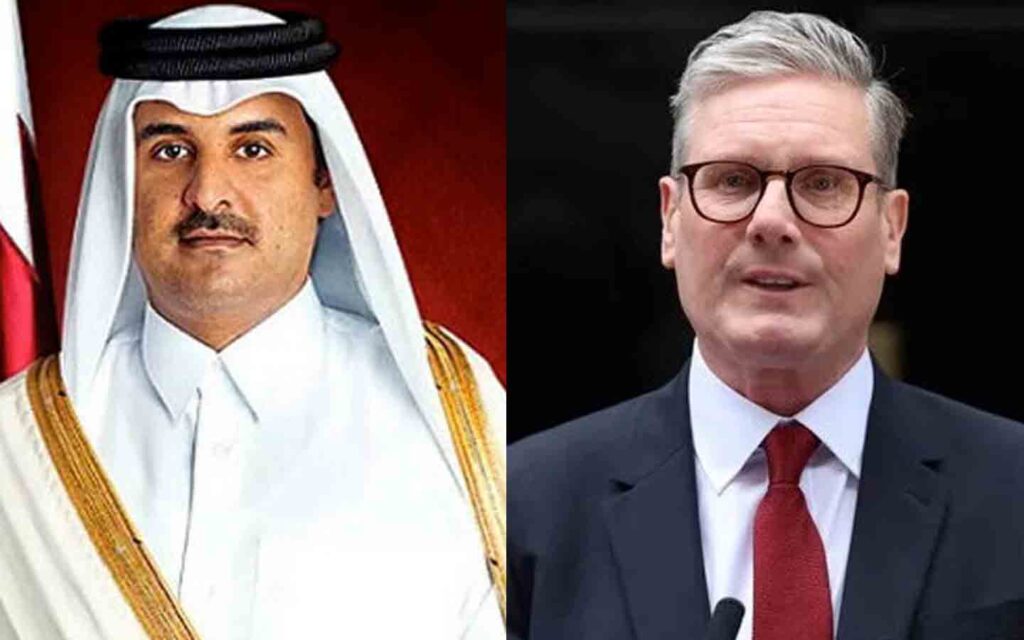 امیرقطراور اسٹارمر