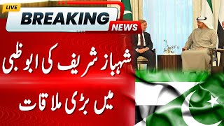 PM Shehbaz Meets UAE President Sheikh Mohammed bin Zayed
