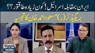 Iran vs Israel – Who is more Stronger? Brig (R) Masood Ahmed Analysis