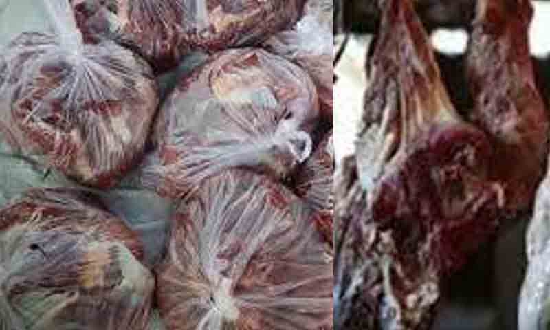 کراچی کے ہوٹلوں کو ناقص گوشت سپلائی کرنے والا گروہ گرفتار ناقص گوشت