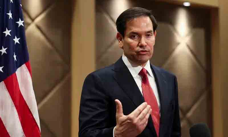 پاکستان کے ساتھ طویل المدتی شراکت داری پر عزم کا اعادہ، مارکو روبیو مارکو روبیو