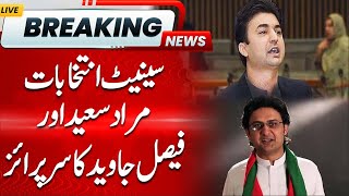 BREAKING: Murad Saeed Big Surprise | Faisal Javed Wins Senate Elections 2025 | PTI vs PMLN