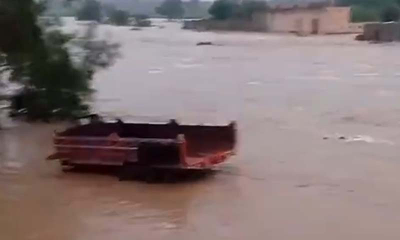 چکوال میں تین ڈیموں کے بند ٹوٹ گئے ، سیلاب کا خدشہ چکوال